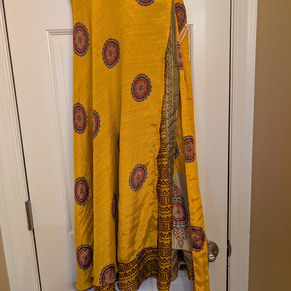 Sari Wrapped Women's Skirt